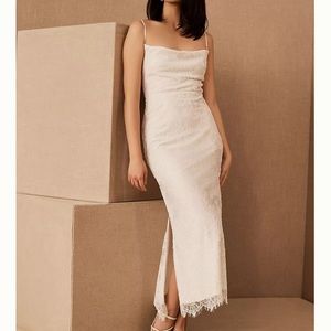 NWT BHLDN 
AMSALE CONNIE LACE SLIP DRESS